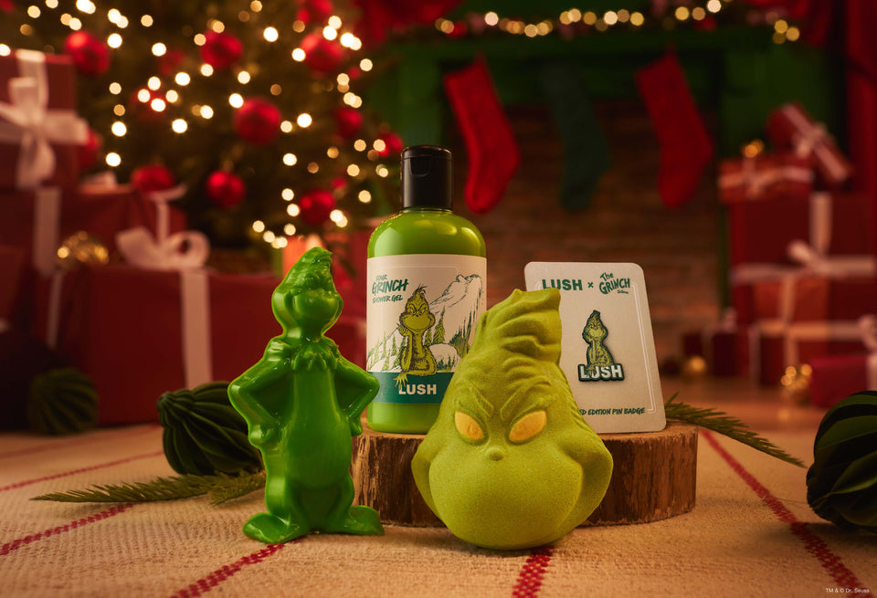 Lush x The Grinch