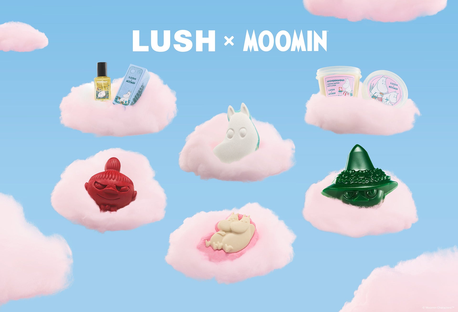 Lush × Moomin