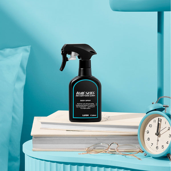 Blue Skies And Fluffy White Clouds