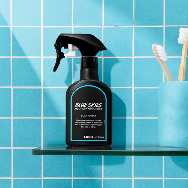 Blue Skies And Fluffy White Clouds