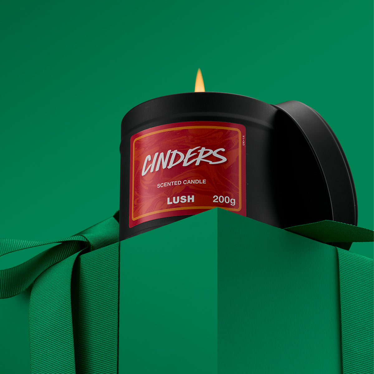 Cinders Single Wick Candle
