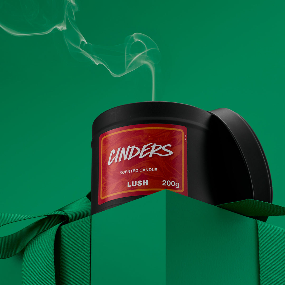 Cinders Single Wick Candle