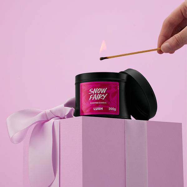 Snow Fairy Single Wick Candle