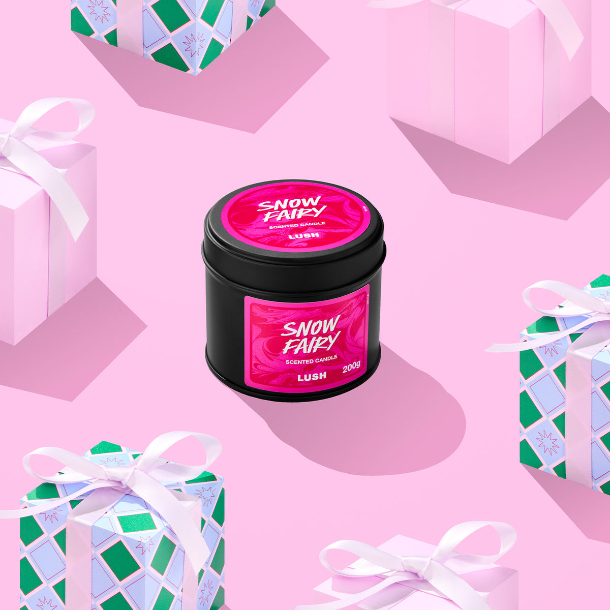 Snow Fairy Single Wick Candle