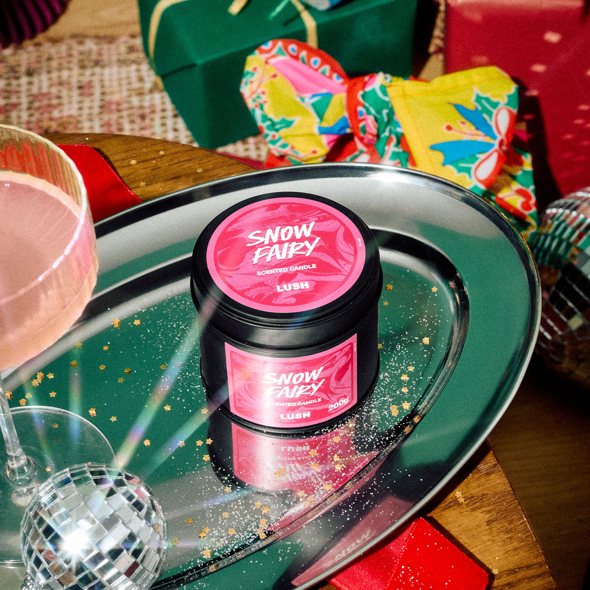 Snow Fairy Single Wick Candle