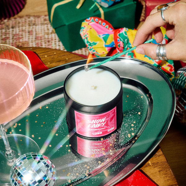 Snow Fairy Single Wick Candle
