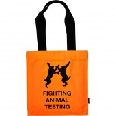 Fighting Animal Testing - Fluoro Orange